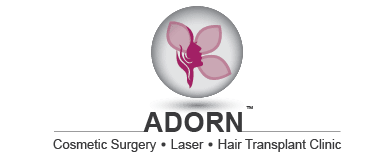 logo adorn hair transplant laser Cosmetic clinic